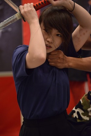 『AZUMI　幕末編』制作発表に登場した川栄李奈