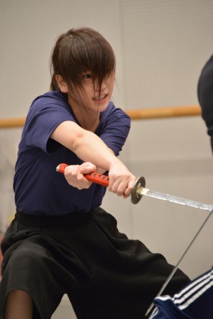 『AZUMI　幕末編』制作発表に登場した川栄李奈