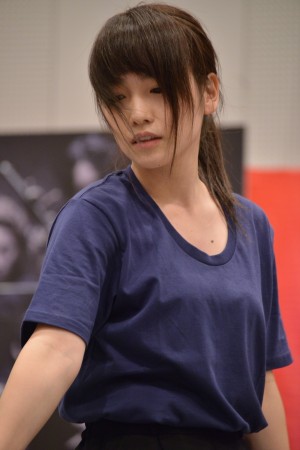 『AZUMI　幕末編』制作発表に登場した川栄李奈