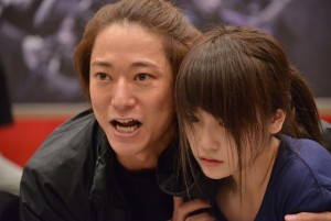 『AZUMI　幕末編』制作発表に登場した川栄李奈