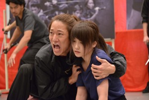 『AZUMI　幕末編』制作発表に登場した川栄李奈