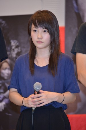 『AZUMI　幕末編』制作発表に登場した川栄李奈