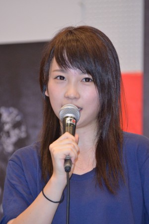 『AZUMI　幕末編』制作発表に登場した川栄李奈