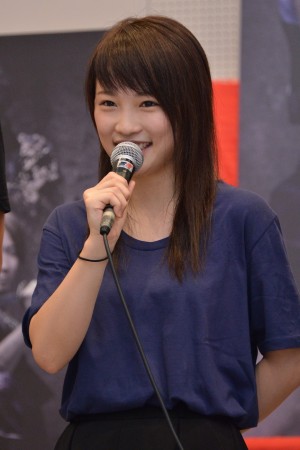 『AZUMI　幕末編』制作発表に登場した川栄李奈