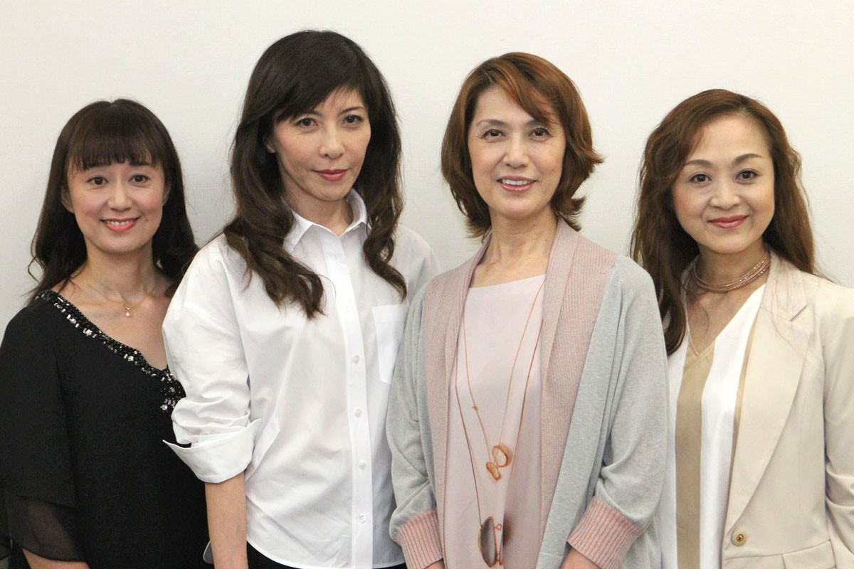 『SUPER GIFT!』取材会に出席した安寿ミラ、森奈みはる、剣幸、こだま愛