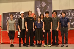 『AZUMI　幕末編』制作発表の様子