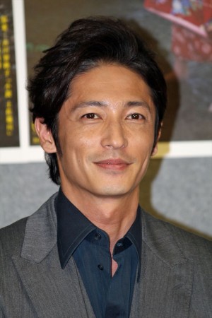 朝ドラ『あさが来た』第１週完成披露試写会に出席した玉木宏