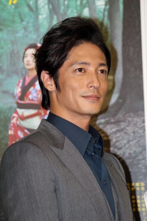 朝ドラ『あさが来た』第１週完成披露試写会に出席した玉木宏