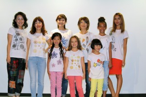 ベネトン「明日を夢見るドレス」記念イベントの様子