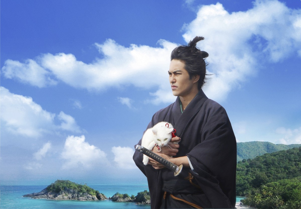 映画『猫侍』萌え萌えスペシャル映像解禁！　白猫・玉之丞の出番待ち姿に胸きゅん