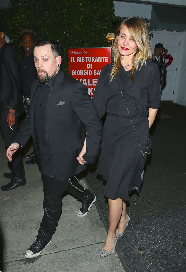 キャメロン・ディアス＆ベンジー・マッデン　Cameron Diaz＆Benji Madden