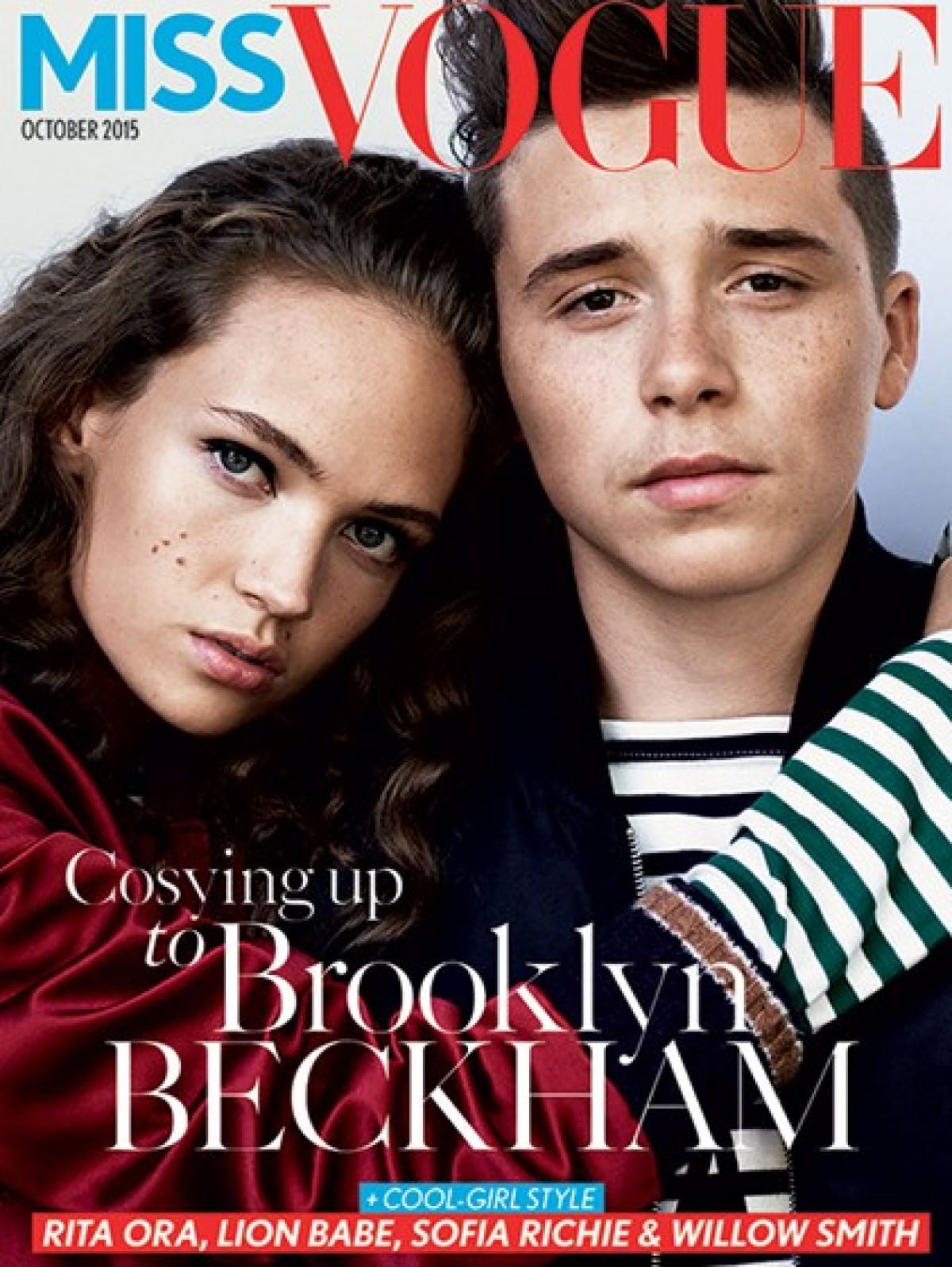 ブルックリン・ベッカムが「ヴォーグ」誌のティーン版「Miss Vogue」の表紙に!