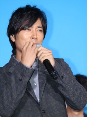 映画『バクマン。』の完成披露試写会に登壇した桐谷健太