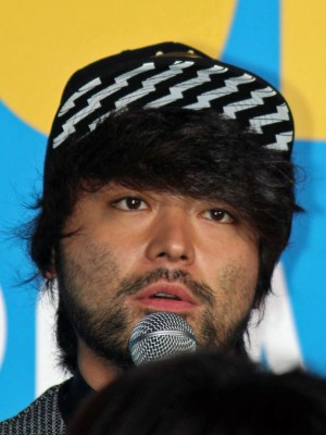 映画『バクマン。』の完成披露試写会に登壇した山田孝之