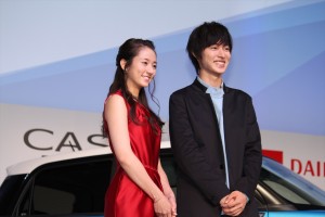 ダイハツ新型「CAST」CM発表会の様子