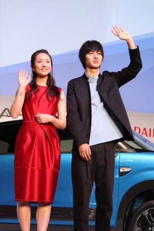 ダイハツ新型「CAST」CM発表会の様子