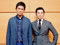 映画『天空の蜂』で初共演、江口洋介と本木雅弘インタビュー