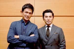 映画『天空の蜂』で初共演、江口洋介と本木雅弘インタビュー