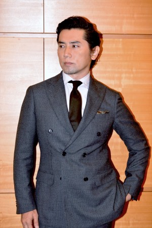 映画『天空の蜂』　インタビューに応じた本木雅弘