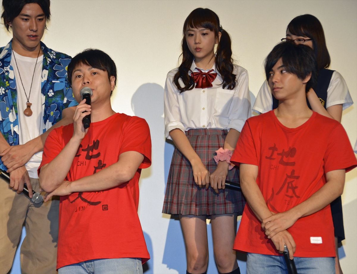 村上虹郎、ファンに気づかれず“コスプレイヤー” の1人に『あの花』実写版キャスト集結