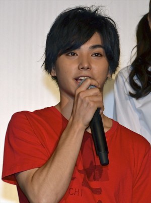 『あの日見た花の名前を僕達はまだ知らない。』完成披露試写会に登壇した村上虹郎