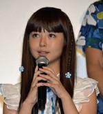 『あの日見た花の名前を僕達はまだ知らない。』完成披露試写会に登壇した浜辺美波