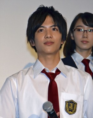 『あの日見た花の名前を僕達はまだ知らない。』完成披露試写会に登壇した志尊淳