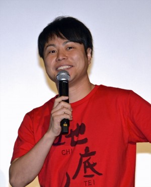 『あの日見た花の名前を僕達はまだ知らない。』完成披露試写会に登壇したNON STYLE・井上裕介