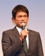 『連続ドラマW しんがり～山一證券 最後の聖戦～』完成披露試写会に出席した江口洋介