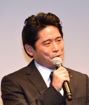 『連続ドラマW しんがり～山一證券 最後の聖戦～』完成披露試写会に出席した萩原聖人