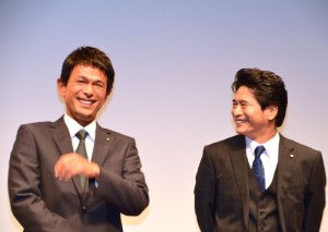 『連続ドラマW しんがり～山一證券 最後の聖戦～』完成披露試写会の様子