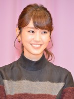 映画『ヒロイン失格』試写会に登場した桐谷美玲
