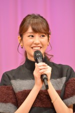 映画『ヒロイン失格』試写会に登場した桐谷美玲