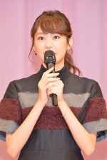 映画『ヒロイン失格』試写会に登場した桐谷美玲