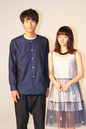 『南くんの恋人～my little lover』記者会見に出席した中川大志・山本舞香