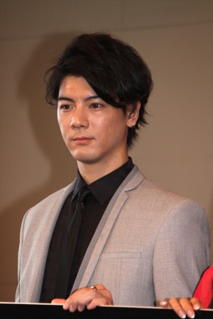 『BIOHAZARD THE STAGE』制作発表会見に出席した中村誠治郎