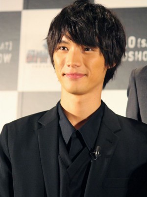 『図書館戦争 THE LAST MISSION』の完成報告会見に出席した福士蒼汰