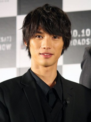 『図書館戦争 THE LAST MISSION』の完成報告会見に出席した福士蒼汰