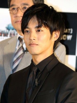 『図書館戦争 THE LAST MISSION』の完成報告会見に出席した松坂桃李