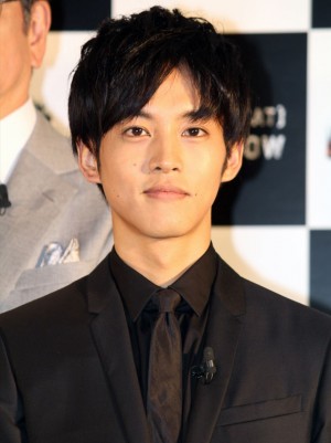 『図書館戦争 THE LAST MISSION』の完成報告会見に出席した松坂桃李