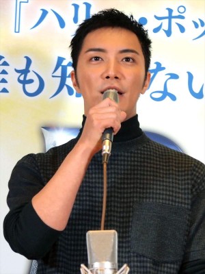 『PAN ～ネバーランド、夢のはじまり～』アフレコ会見に出席した成宮寛貴