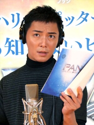 『PAN ～ネバーランド、夢のはじまり～』アフレコ会見に出席した成宮寛貴