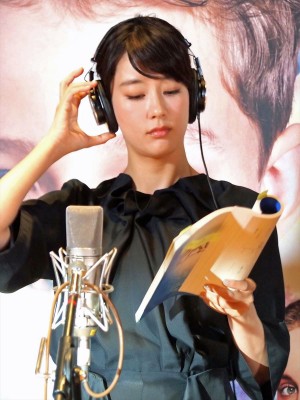 『PAN ～ネバーランド、夢のはじまり～』アフレコ会見に出席した水川あさみ