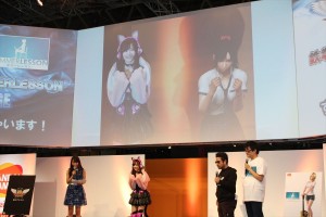 『鉄拳プロジェクト×サマーレッスン　スペシャルステージ』に登壇した佐野ひなこ