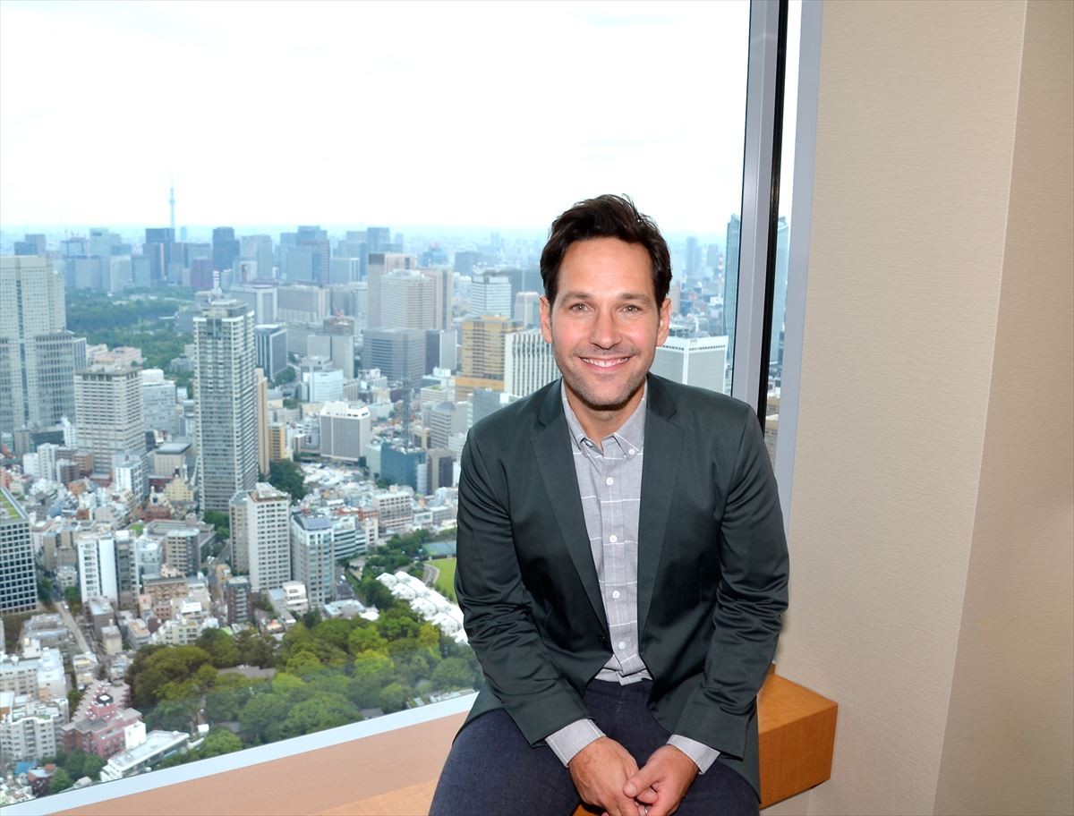 『アントマン』主演俳優ポール・ラッドが来日、不完全ヒーロー像に共感