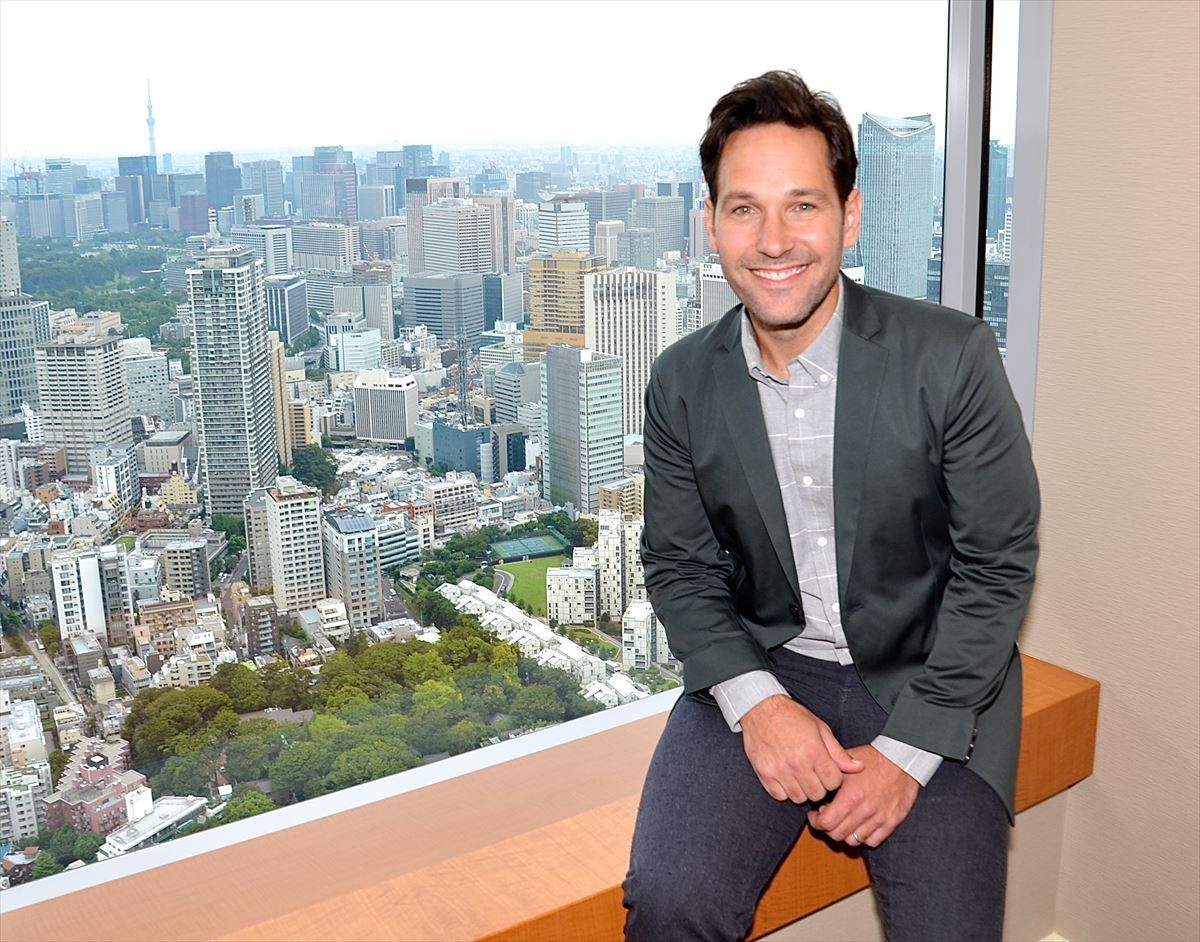 『アントマン』主演俳優ポール・ラッドが来日、不完全ヒーロー像に共感