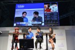 「Amazon＆Twitch」ブースで行われた「エイリム ブレイブ フロンティア ステージ」の様子