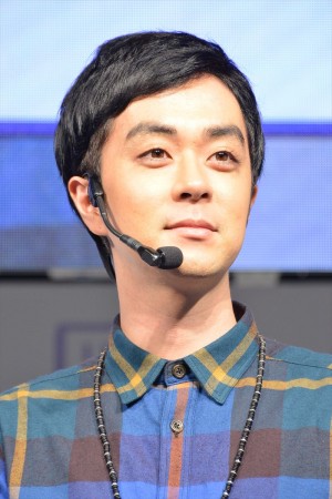 「Amazon＆Twitch」ブースで行われた「エイリム ブレイブ フロンティア ステージ」に登壇したヒャダイン