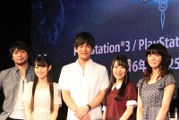 『スターオーシャン5 －Integrity and Faithlessness－』ステージに登場した中村悠一、小倉唯、石川界人、東山奈央、遠藤綾