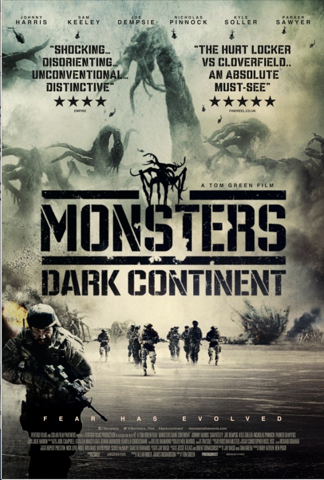 ギャレス・エドワーズが製作総指揮を務める『モンスターズ／新種襲来』は2016年1月9日公開。